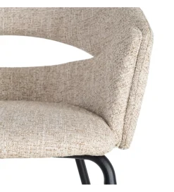 Zona-Design Krzesło HANAREO 82 cm beżowe