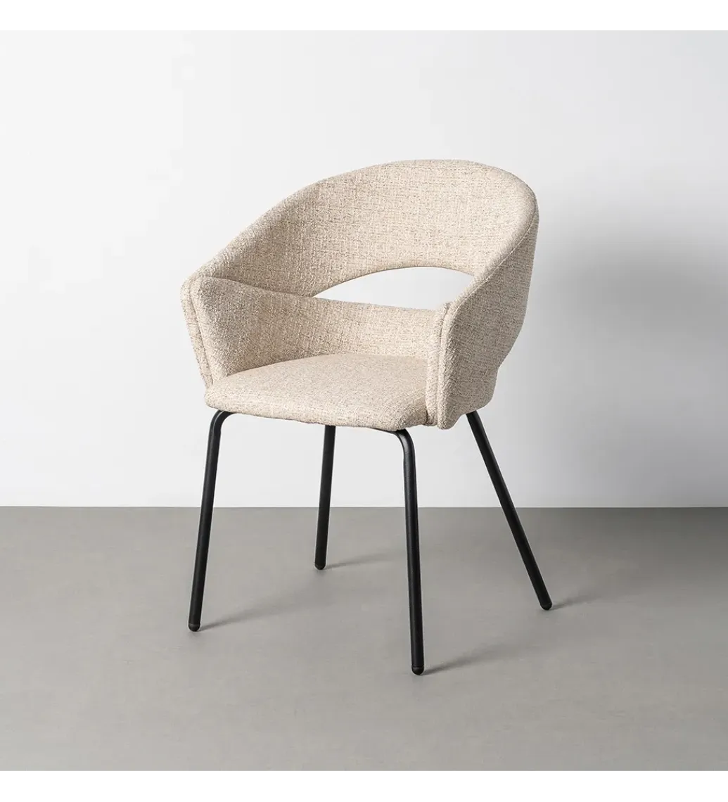 Zona-Design Krzesło HANAREO 82 cm beżowe