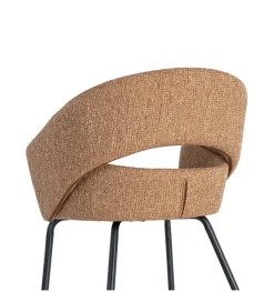 Zona-Design Krzesło HANAREO 82 cm brązowe
