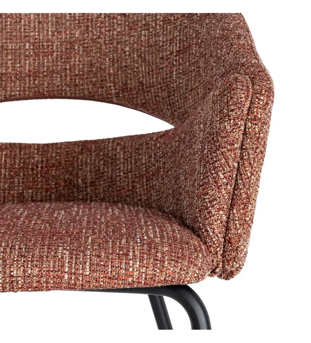 Zona-Design Krzesło HANAREO 82 cm ceglaste