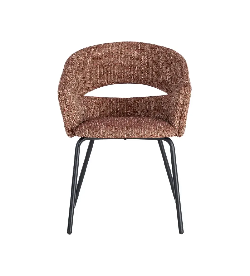 Zona-Design Krzesło HANAREO 82 cm ceglaste