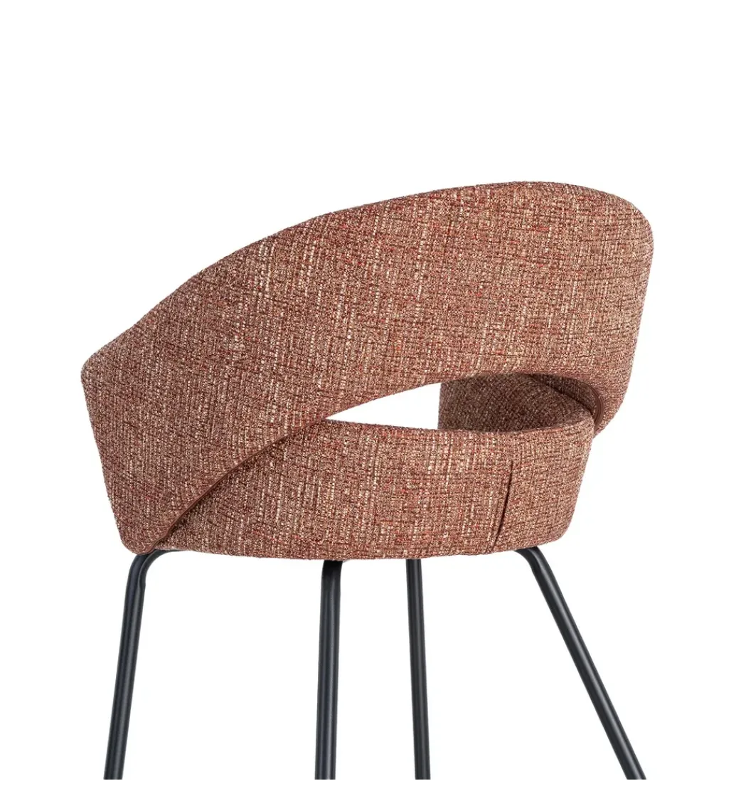 Zona-Design Krzesło HANAREO 82 cm ceglaste