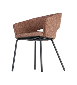 Zona-Design Krzesło HANAREO 82 cm ceglaste