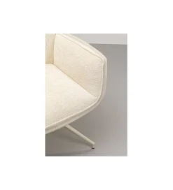 KARE Krzesło HILLA 86 cm białe