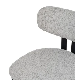 Zona-Design Krzesło JERC tapicerowane czarne