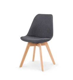 Halmar Krzesło K303 83 cm ciemne popielate
