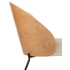 J-Line Krzesło LONEPLY 82 cm naturalne beżowe