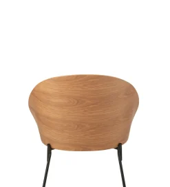 J-Line Krzesło LONEPLY 82 cm naturalne beżowe