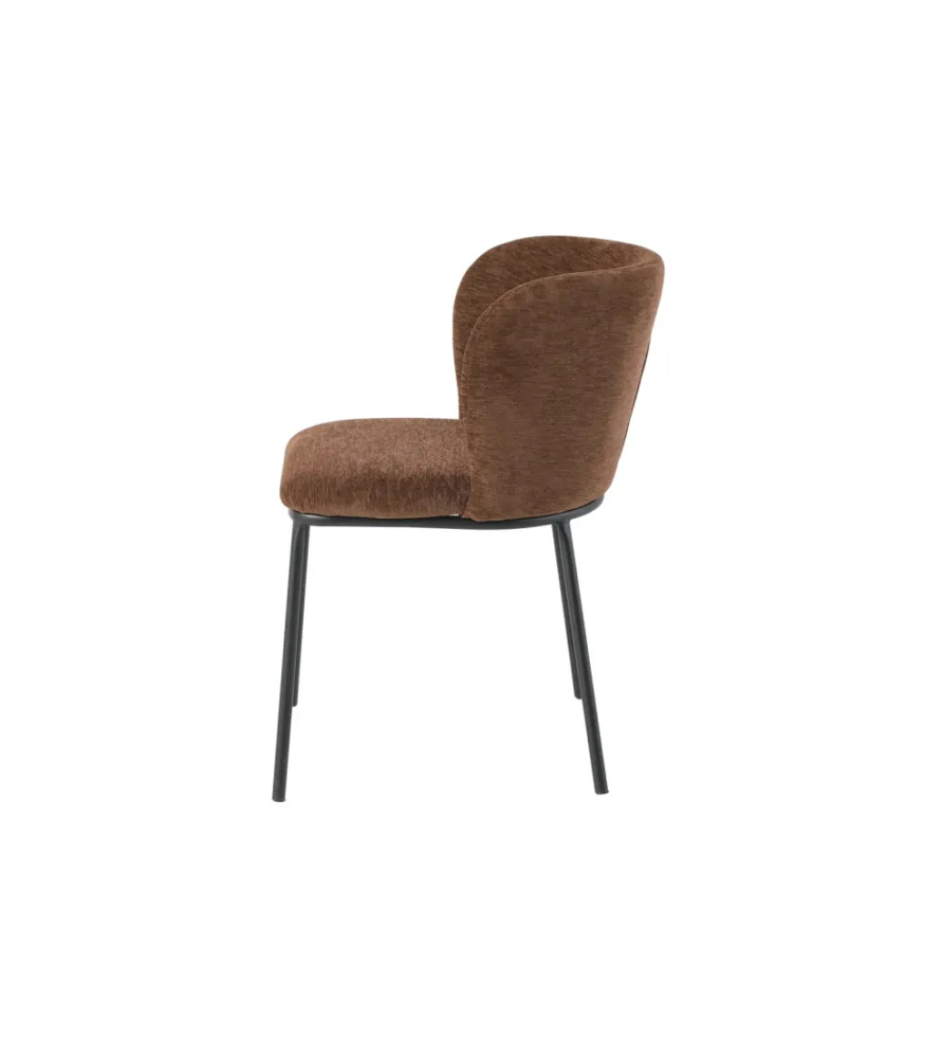 Invicta Interior Krzesło LYON 75 cm brązowe
