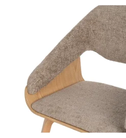 Zona-Design Krzesło MAI drewno bukowe beżowo-brązowy