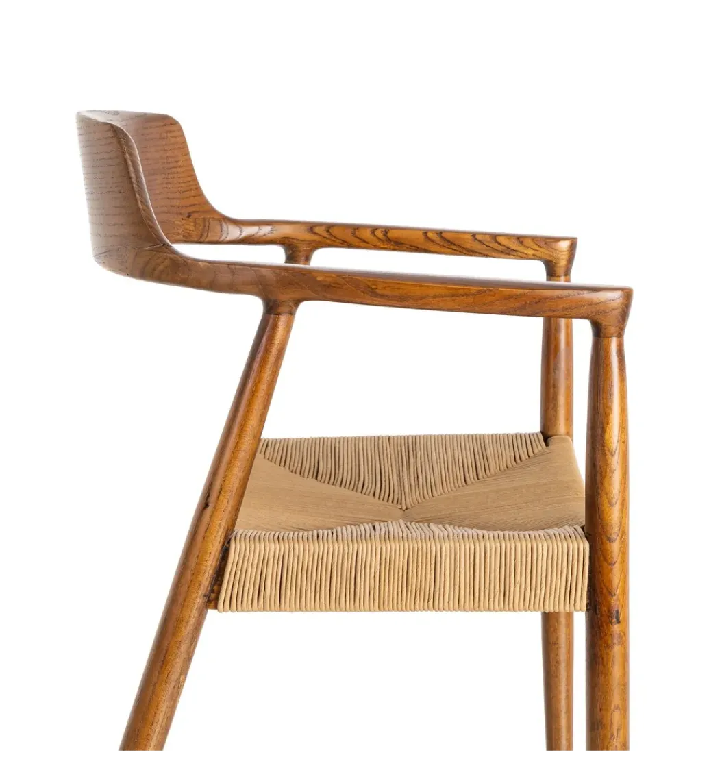 Zona-Design Krzesło MARONY 78 cm drewno kauczuk