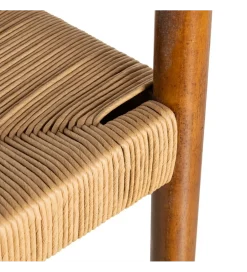 Zona-Design Krzesło MARONY 78 cm drewno kauczuk