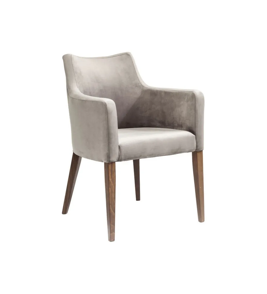KARE Krzesło Mode Velvet Grey