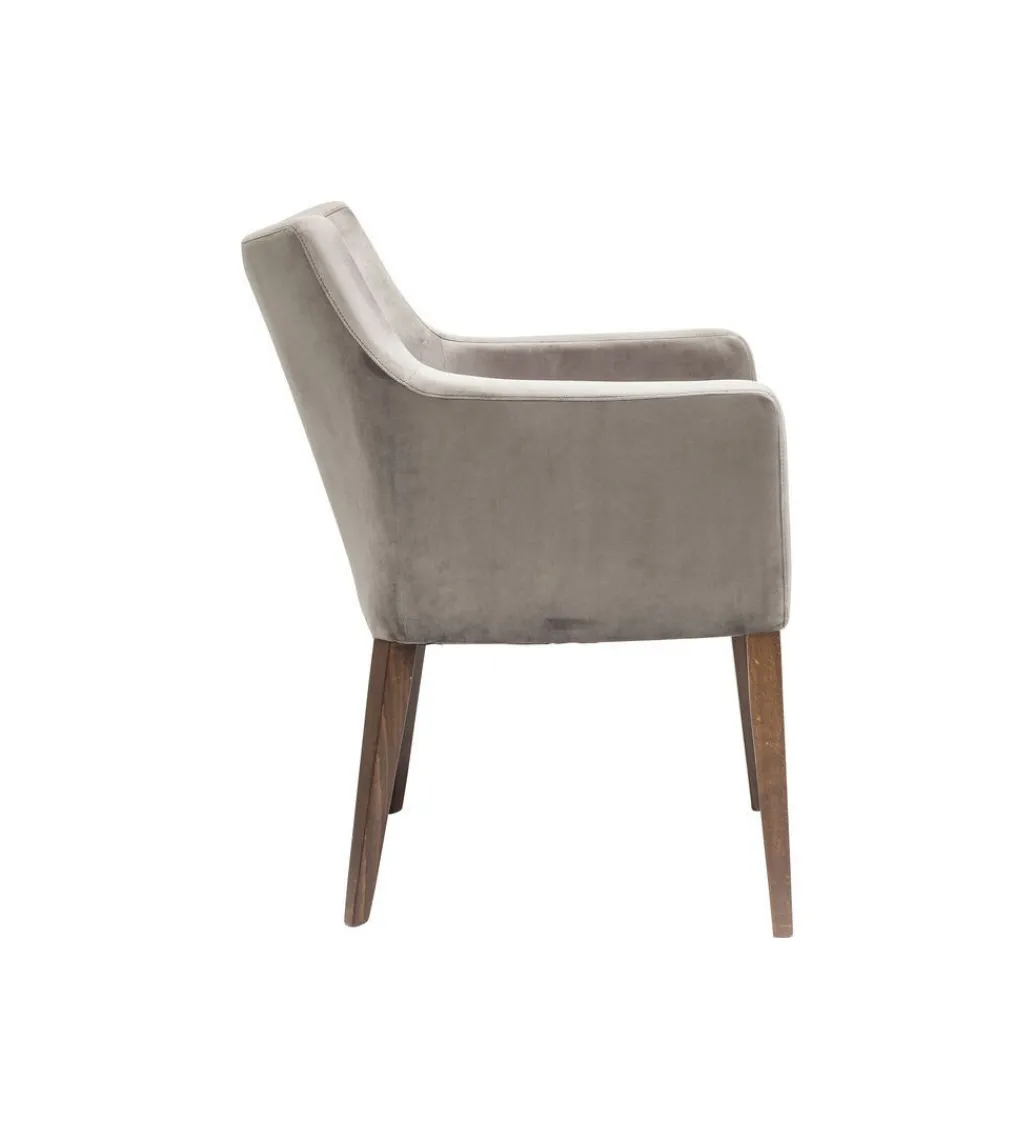 KARE Krzesło Mode Velvet Grey