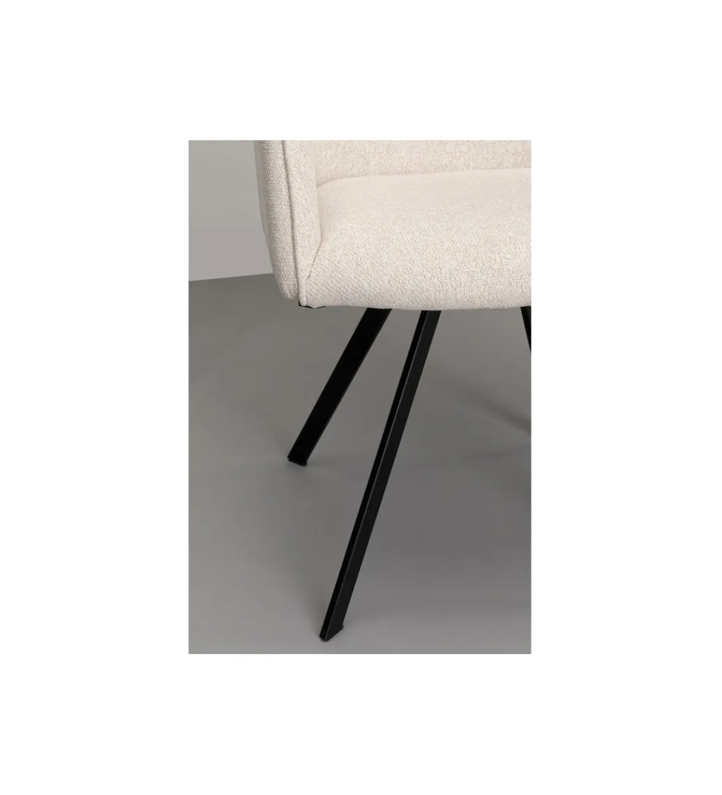 KARE Krzesło MODINO 84 cm kremowe