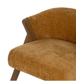 Zona-Design Krzesło MORTEZ 68 cm naturalne żółte