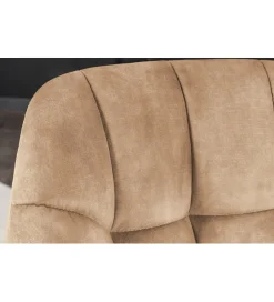 Invicta Interior Krzesło obrotowe PAPILLON 83 cm 180 stopni champagne beżowe