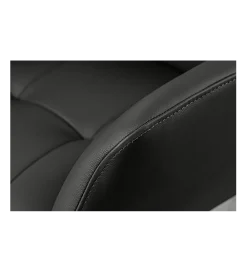 Invicta Interior Krzesło obrotowe SIGNATURE skórzane czarne