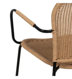 Zona-Design Krzesło ogrodowe BULO z podłokietnikami