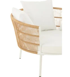 J-Line Krzesło ogrodowe JOALEN 79 cm rattan