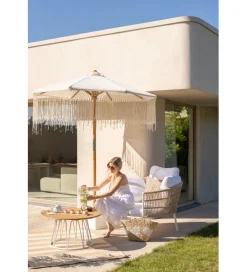 J-Line Krzesło ogrodowe JOALEN 79 cm rattan