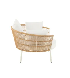 J-Line Krzesło ogrodowe JOALEN 79 cm rattan