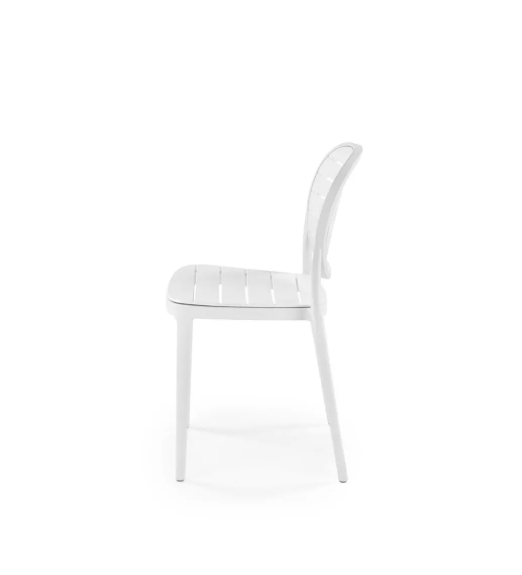 Halmar Krzesło ogrodowe K529 83 cm biały