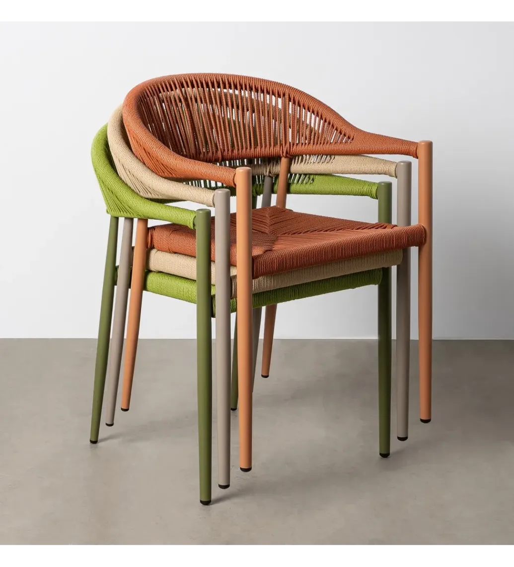 Zona-Design Krzesło ogrodowe PODERAN 76 cm zielone