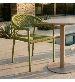 Zona-Design Krzesło ogrodowe PODERAN 76 cm zielone