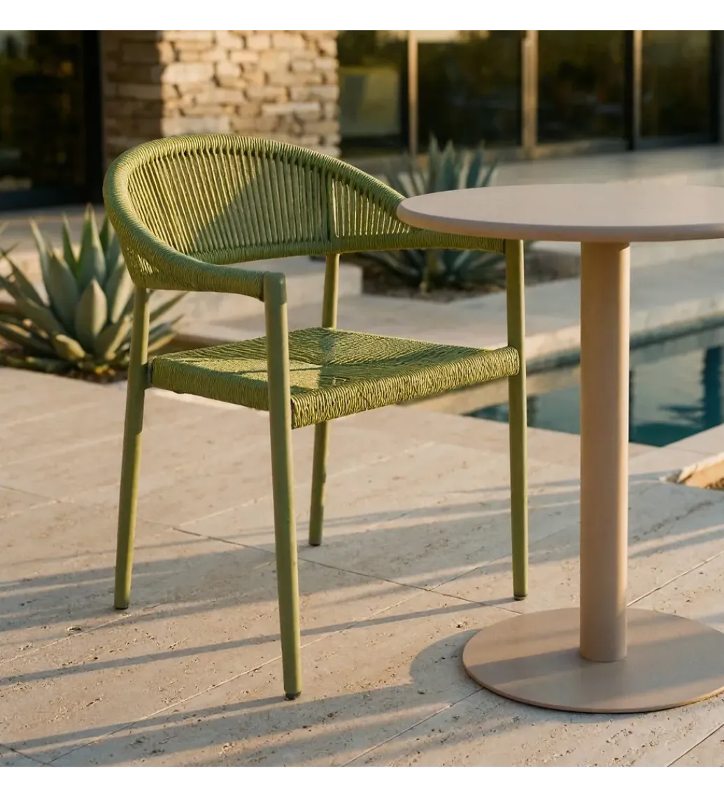 Zona-Design Krzesło ogrodowe PODERAN 76 cm zielone