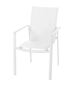 Zona-Design Krzesło ogrodowe STELLA 90 cm białe