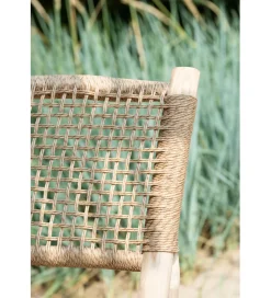 J-Line Krzesło ogrodowe VITA 85 cm naturalne