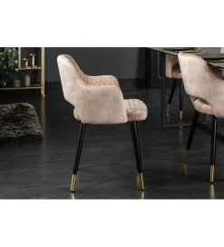 Invicta Interior Krzesło Paris Velvet Greige