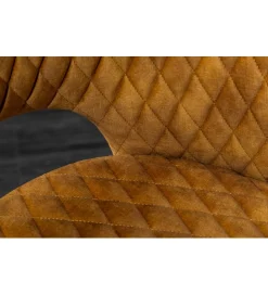 Invicta Interior Krzesło PARIS velvet musztardowy