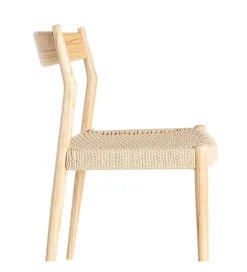 Zona-Design Krzesło PATER 82 cm drewno jesion naturalne