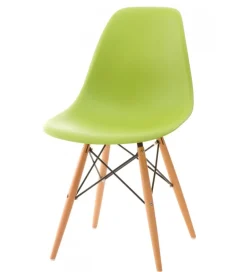 Zona-Design.pl Krzesło P016W PP Inspirowane DSW Zielone