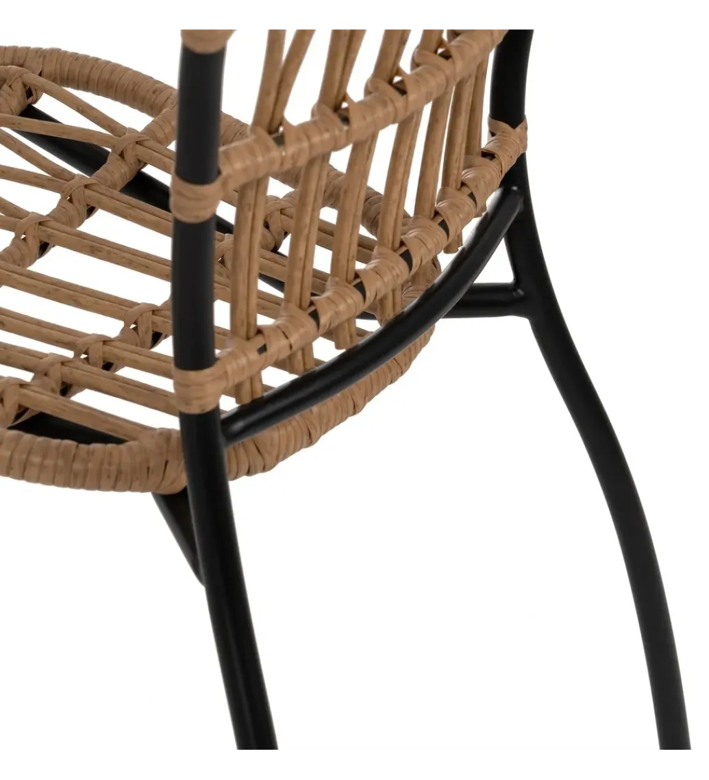 Zona-Design Krzesło SAROOK czarne