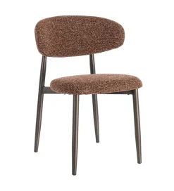Zona-Design Krzesło TABURENMO 76 cm brązowo czarne