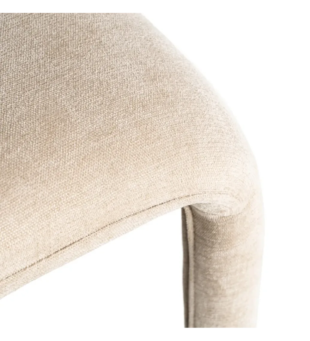 Zona-Design Krzesło TEJIDO 76 cm taupe