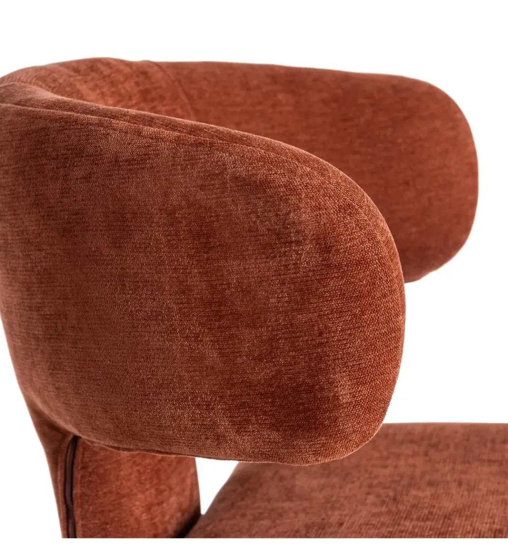 Zona-Design Krzesło TEJIDO 76 cm terakota