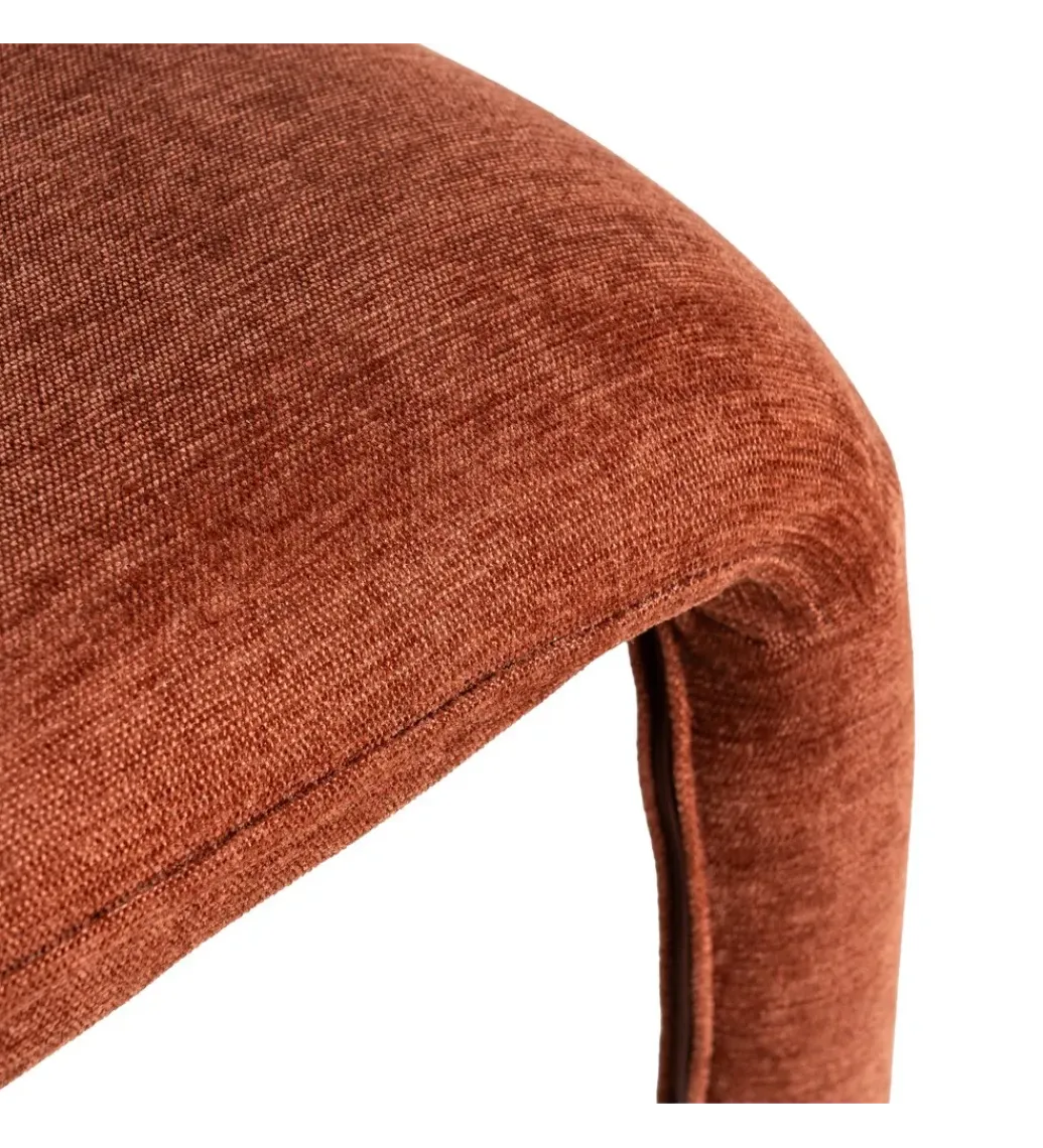 Zona-Design Krzesło TEJIDO 76 cm terakota