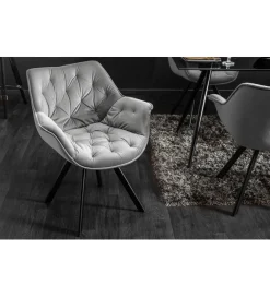 Invicta Interior Krzesło The Dutch Comfort szare