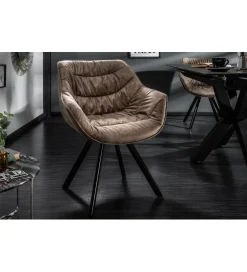 Invicta Interior Krzesło The Dutch Comfort Taupe