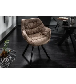 Invicta Interior Krzesło The Dutch Comfort Taupe