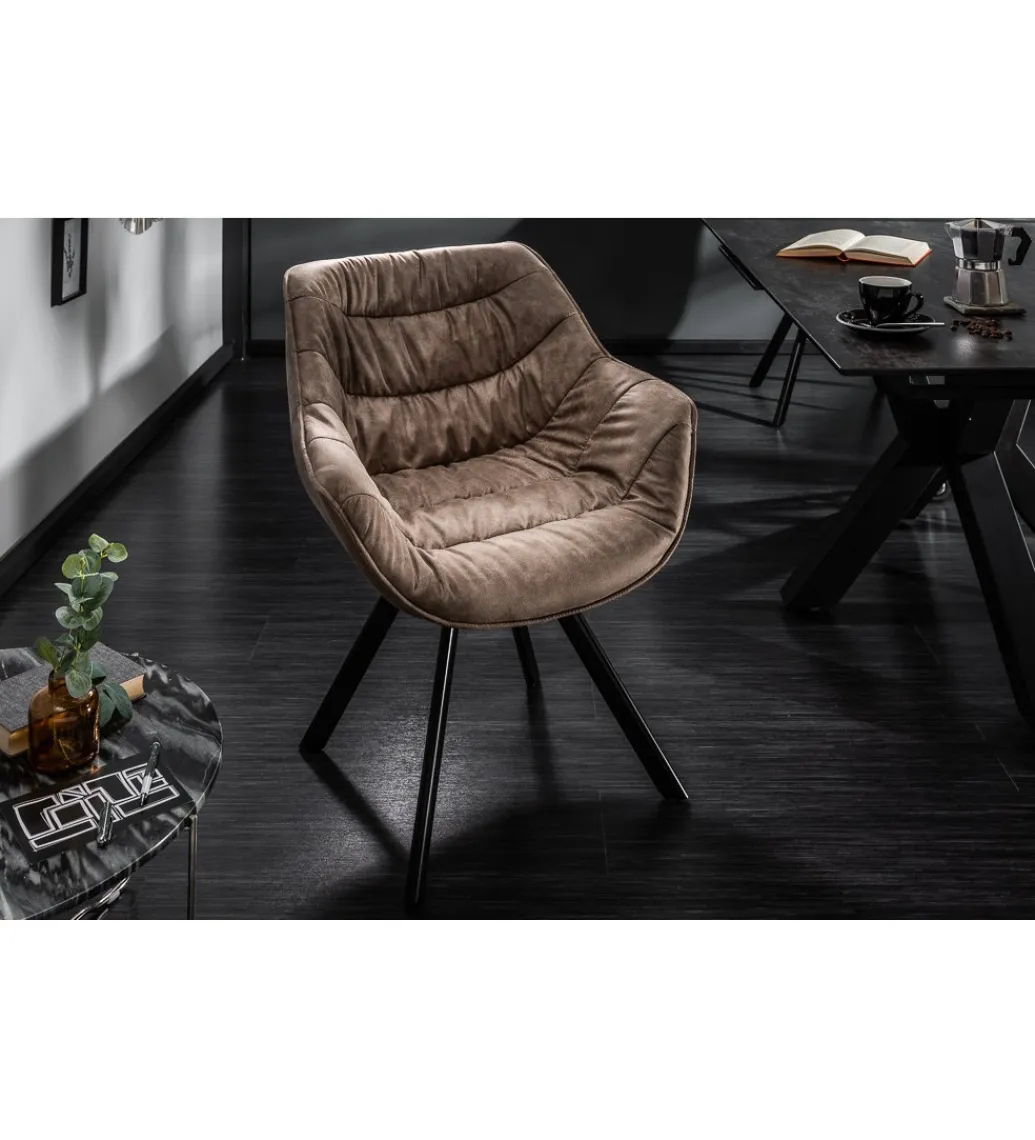 Invicta Interior Krzesło The Dutch Comfort Taupe