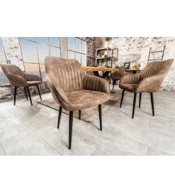 Invicta Interior Krzesło Turin taupe