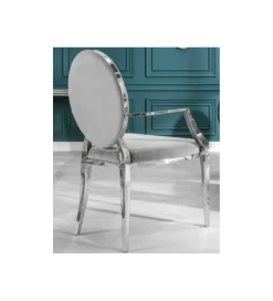Invicta Interior Krzesło VIENNA szare