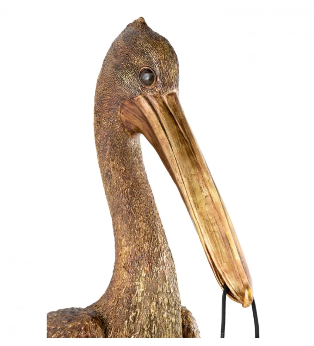 L&L Lampa ścienna PELICAN 63 cm antyczny brąz