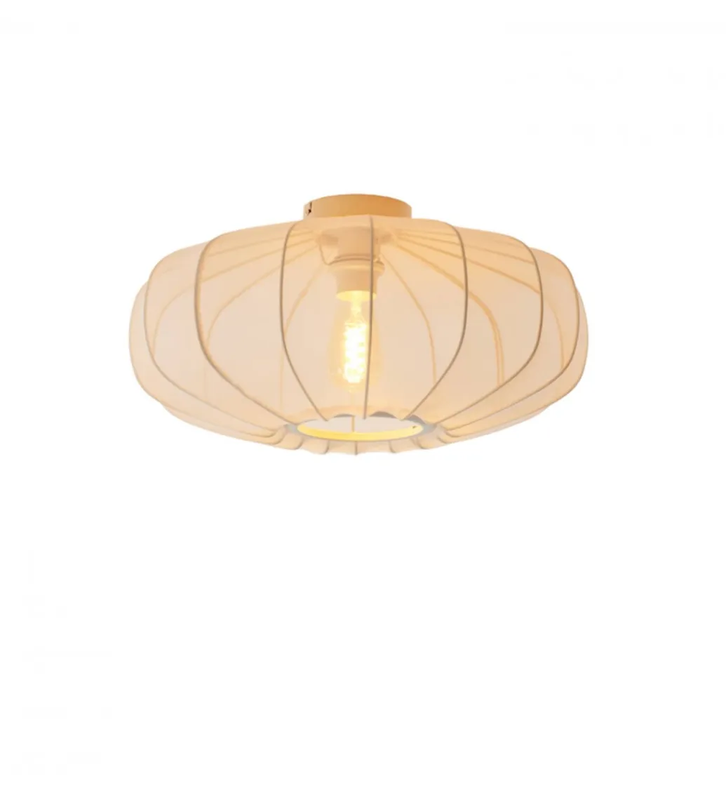 L&L Lampa Ścienna PLUMALIA 50 cm brązowy