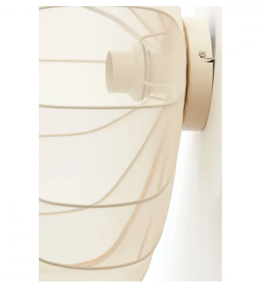 L&L Lampa Ścienna PLUMALIA 50 cm brązowy